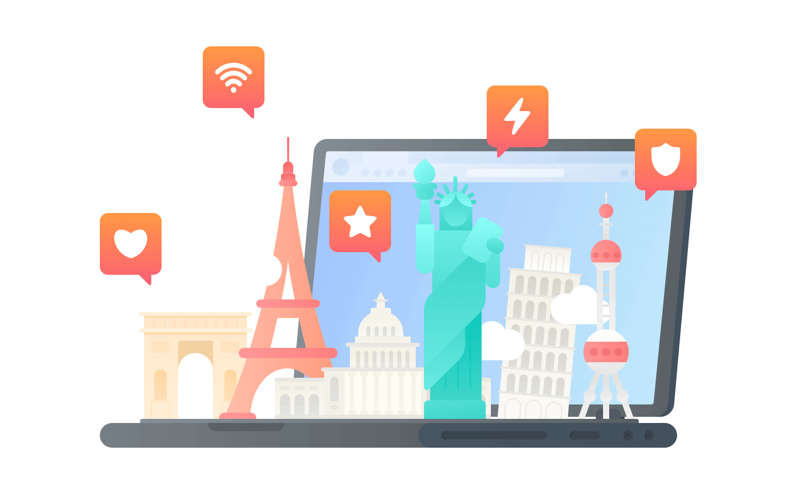 海外翻回国VPN - 快帆加速器